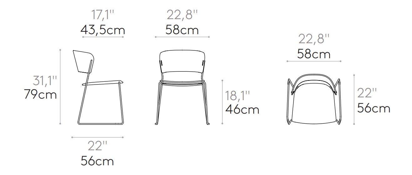 Główna galeria - Krzesło konferencyjne, kawiarniane ARC firmy INCLASS (2)
