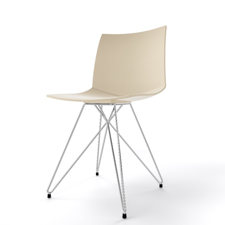 Krzesło kawiarniane KANVAS TC firmy GABER - Made in ITALY