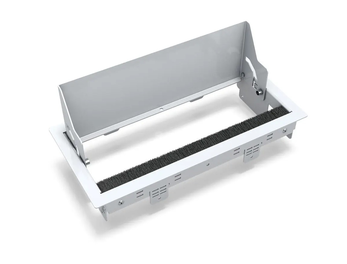 Przelotka, przepust kablowy prostokątny do biurka IBCONNECT CAP 319x154