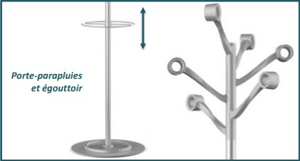 Główna galeria - Wieszak BURGEON firmy KOS LIGHTING - Czarny (4)