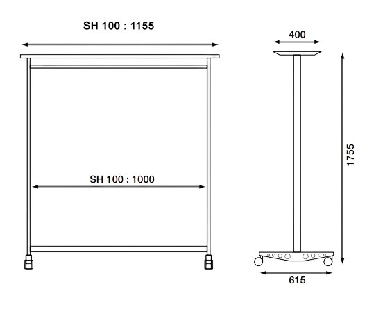 Główna galeria - Mobilny Wieszak SHERPA firmy MANADE (2)