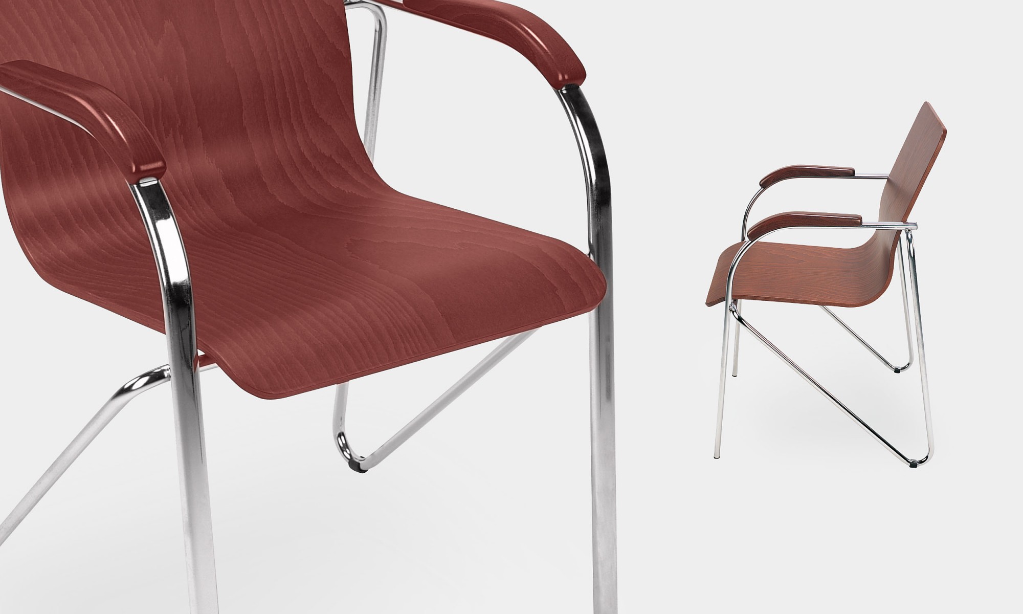 Główna galeria - Krzesło konferencyjne SAMBA wood (4)