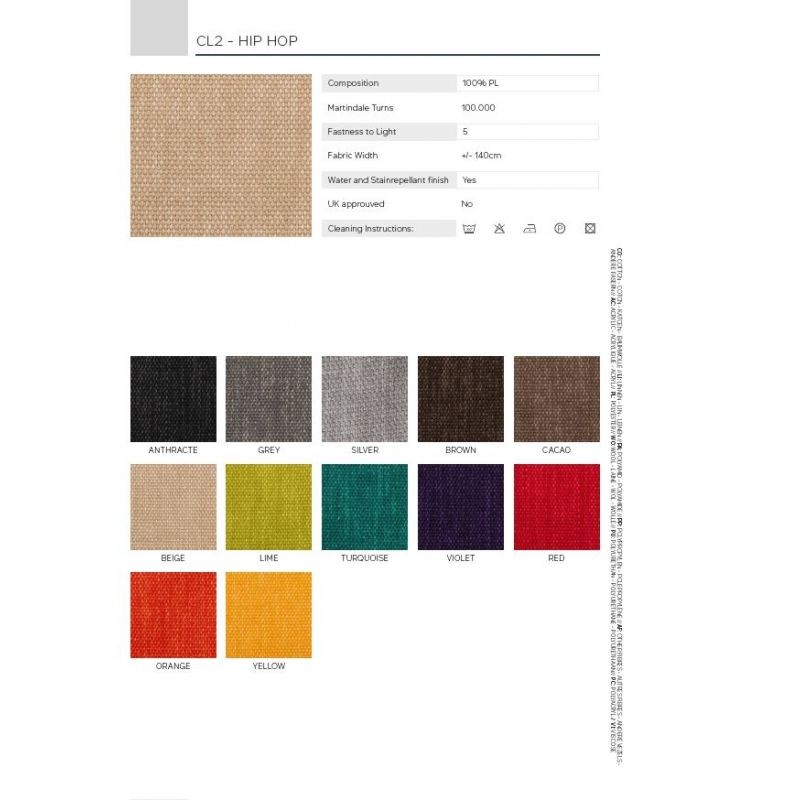 Główna galeria - Krzesło barowe / HOKER MOOD 11 firmy MOBITEC - Żółte (2)