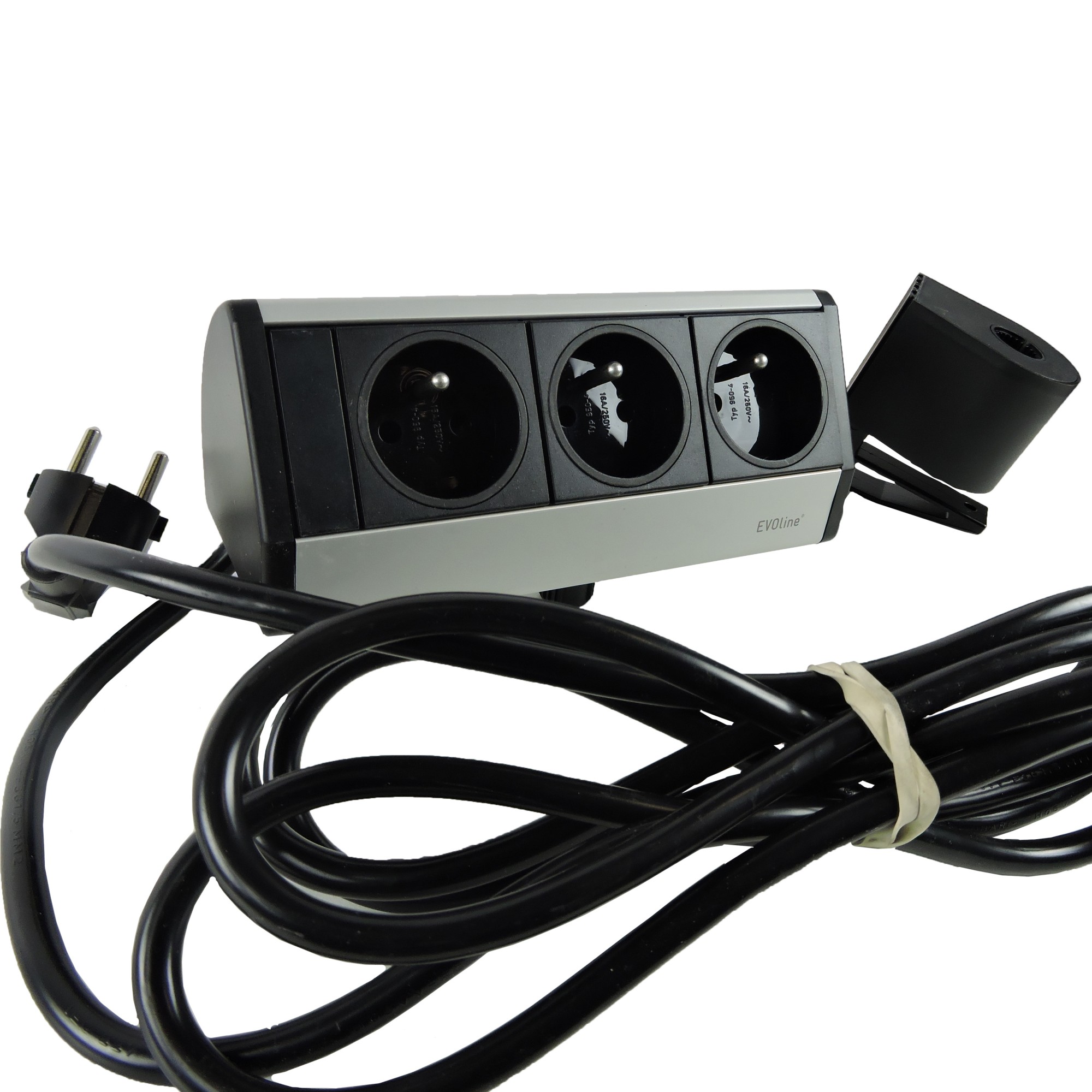 Główna galeria - Listwa zasilająca EVOline DOCK SMALL 3x230V (4)