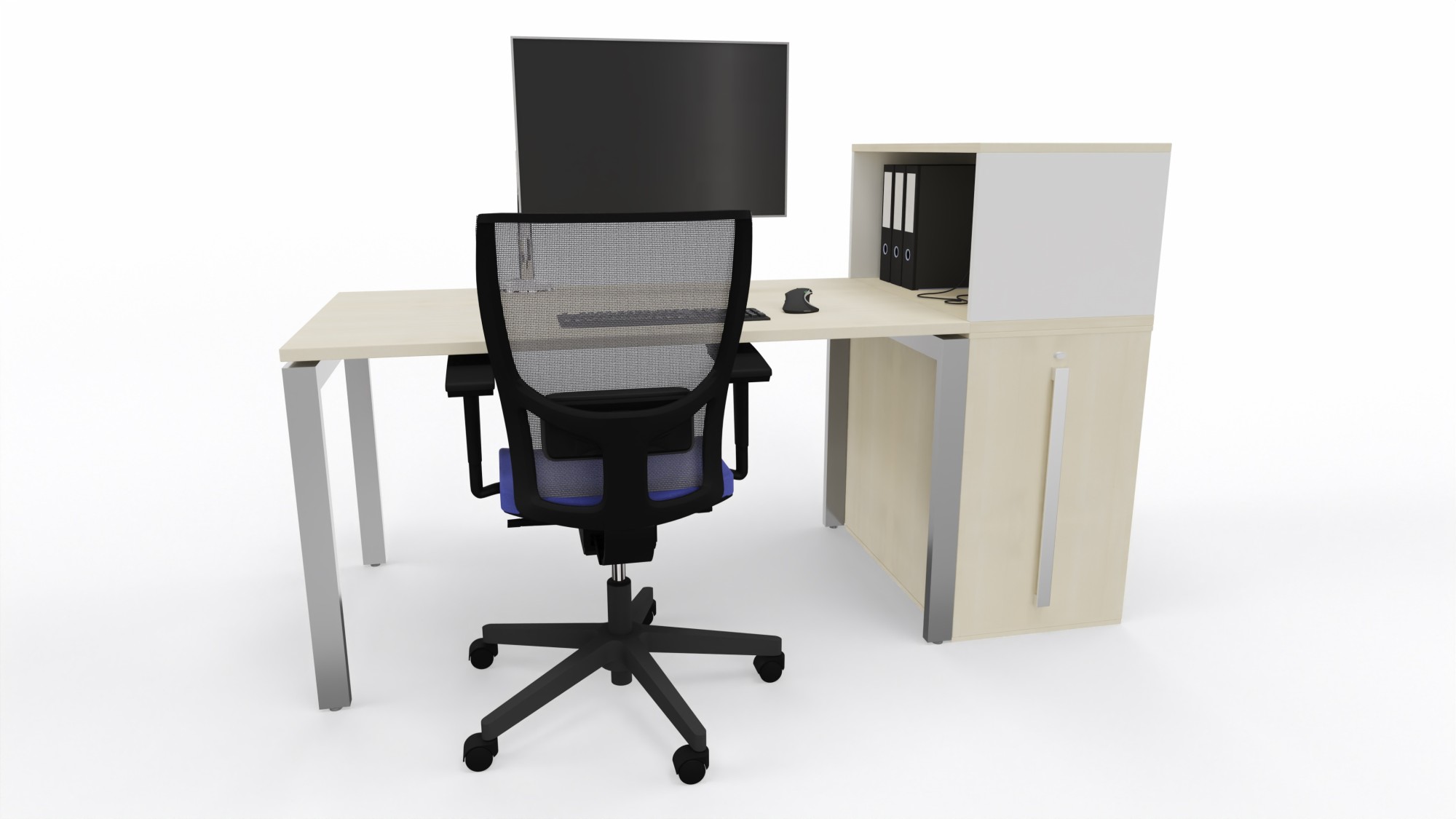 Główna galeria - Orga Tower kontener wysuwany, szafa pionowa Classwood klon kanadyjski z nadstawką firmy Majencia - Nowy Styl (6)