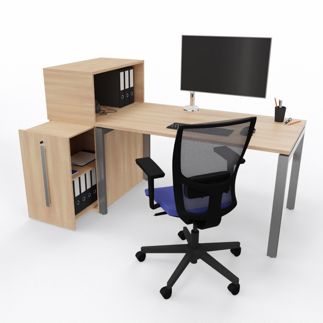 Główna galeria - Orga Tower kontener wysuwany, szafa pionowa Classwood z nadstawką firmy Majencia - Nowy Styl (3)