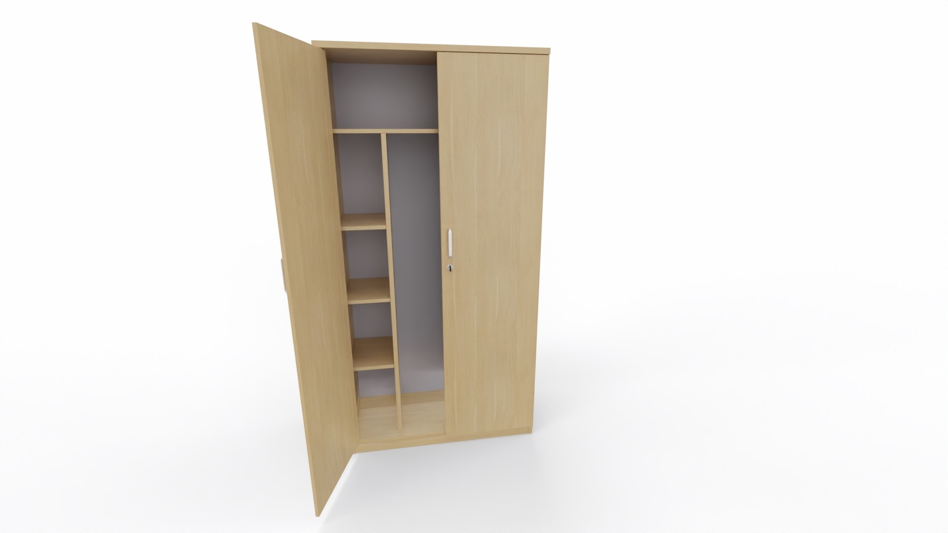Szafa ubraniowa Easy Space WARDROBE WITH SHELVES 1000x2000 - Nowy STYL