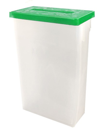 Główna galeria - Kosz, pojemnik na śmieci GreenOFFICE TRIADE 90 L - Na papier (2)