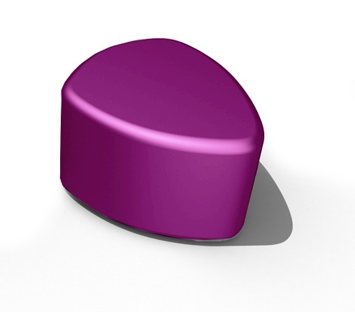 Główna galeria - PUFA z polietylenu FEEK NUT - Różowy (4)