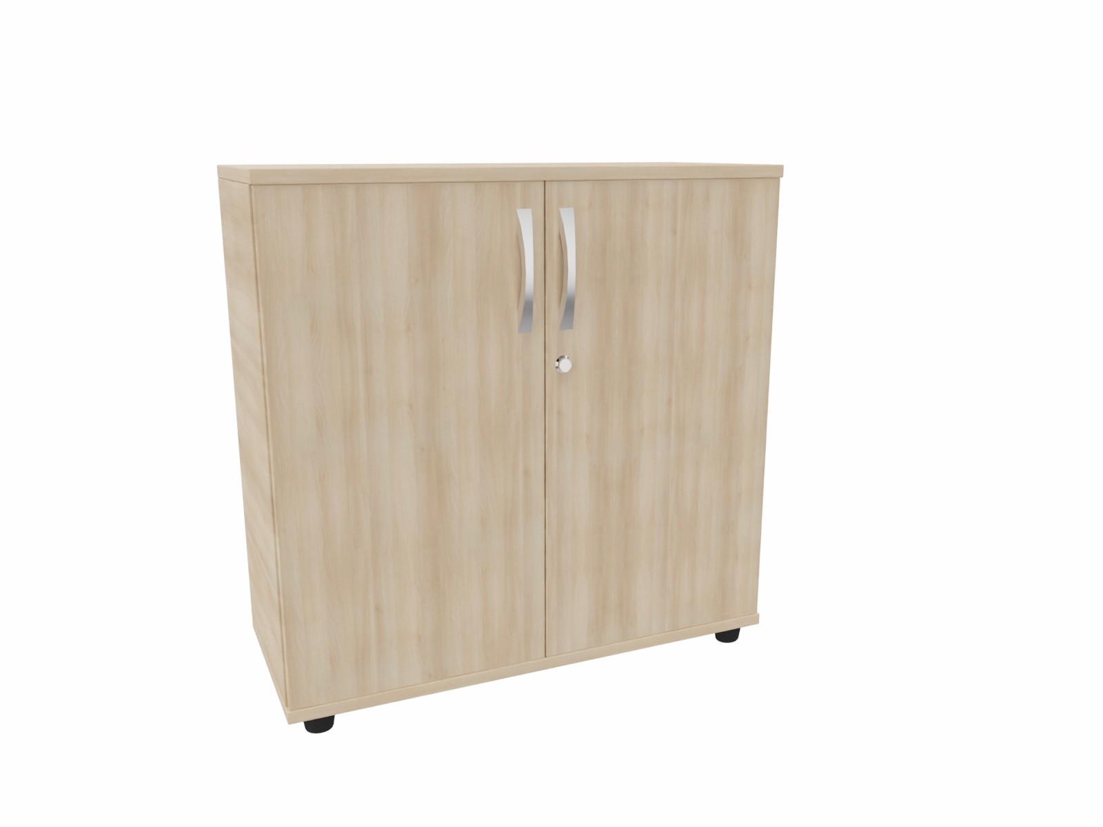 Szafa biurowa w kolorze akacja lakeland aktowa Classwood 1000x1000x450 mm firmy MAJENCIA-Nowy Styl