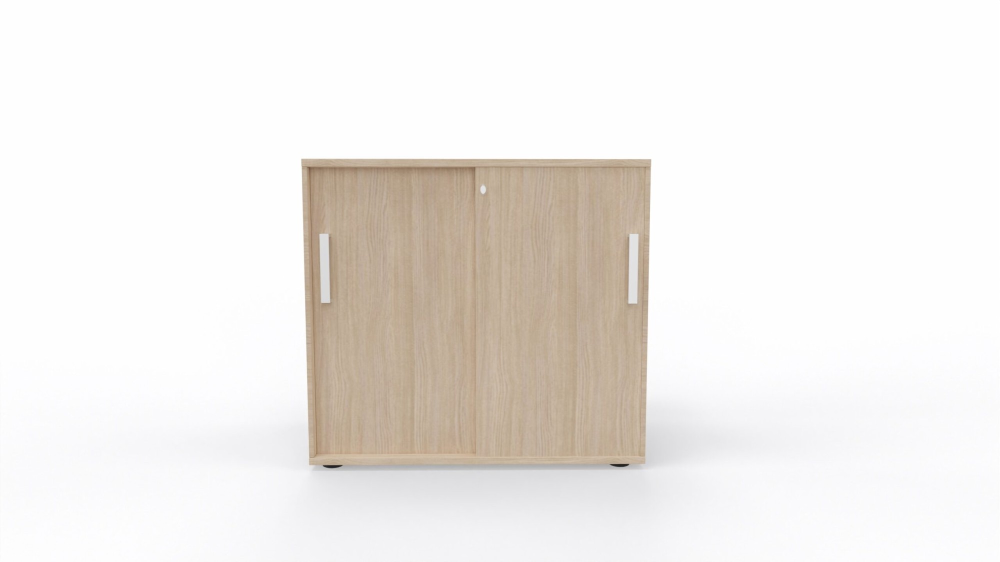 Szafa biurowa dąb naturalny aktowa Classwood 720x800x450 mm firmy MAJENCIA - Nowy Styl