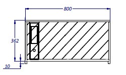 Główna galeria - Regał biurowy Oxo, moduł dolny bez przegrody firmy Majencia - Nowy Styl (5)