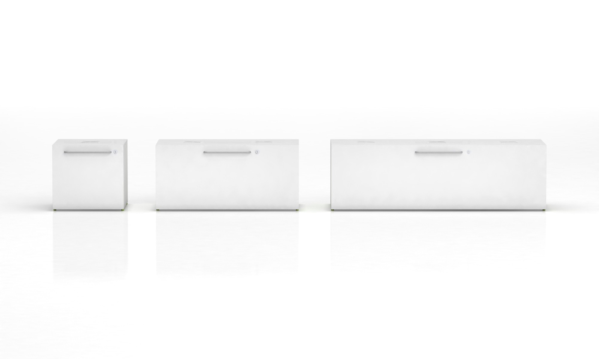 Główna galeria - Szafka biurowa Oxo moduł dolny z drzwiami opuszczanymi firmy Majencia - Nowy Styl (9)