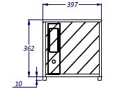 Główna galeria - Regał biurowy Oxo moduł środkowy firmy Majencia - Nowy Styl (4)