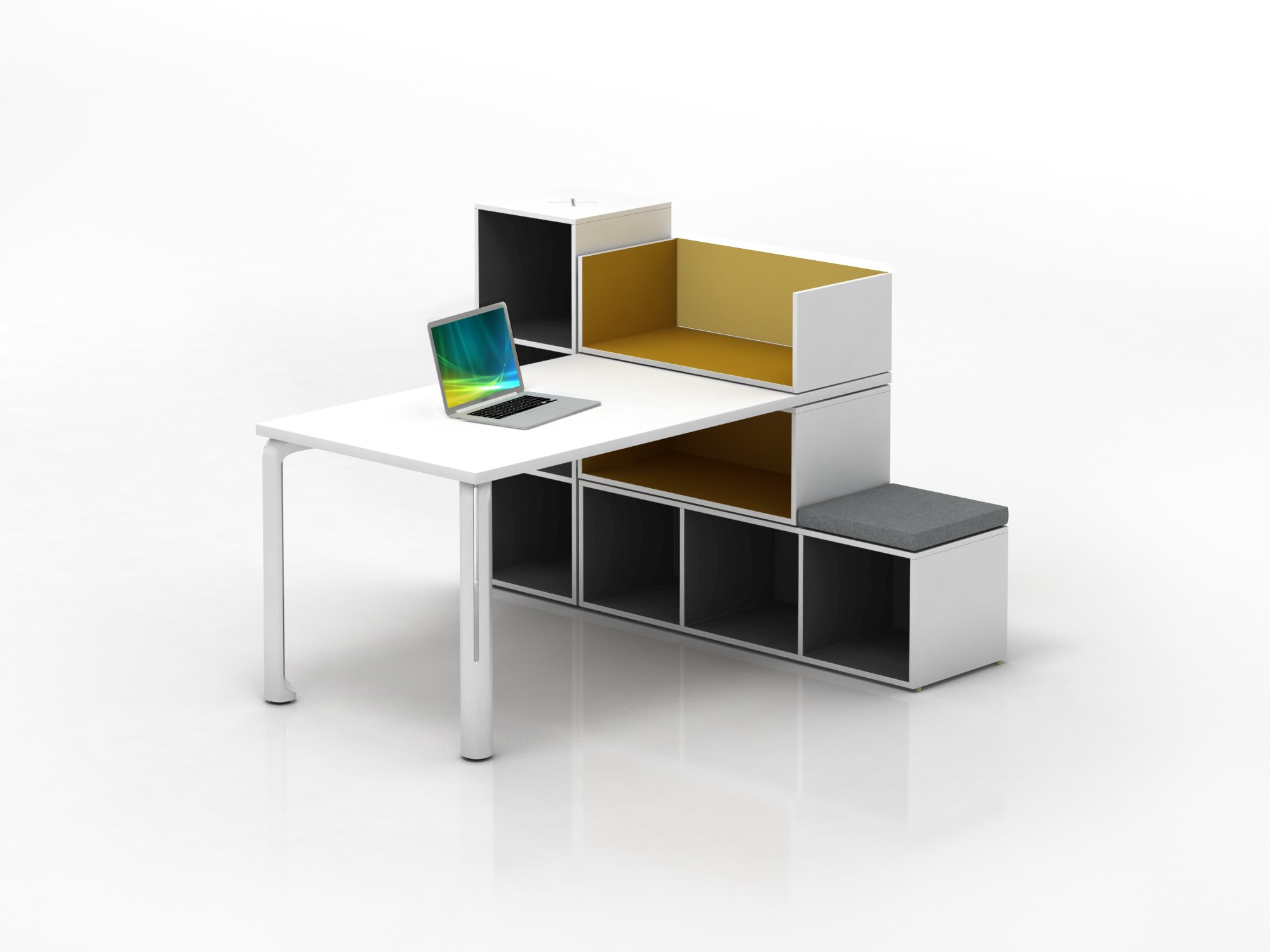 Główna galeria - Poduszka na szafkę Oxo kolor Oliwkowy firmy Majencia - Nowy Styl (5)