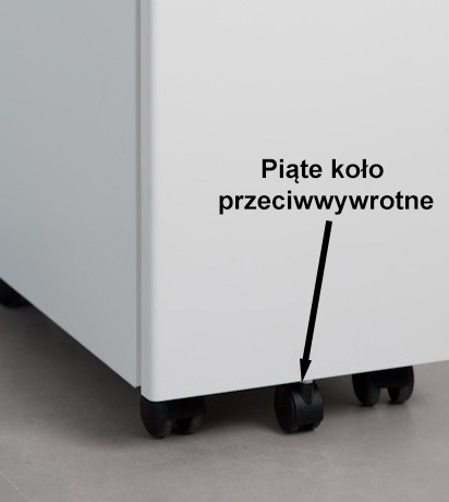 Główna galeria - Kontenerek biurowy metalowy MaBox z poduszką firmy MAJENCIA - NOWY STYL (3)