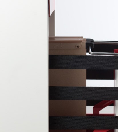 Główna galeria - Kontenerek biurowy metalowy MaBox z ozdobnym blatem firmy MAJENCIA - NOWY STYL (3)