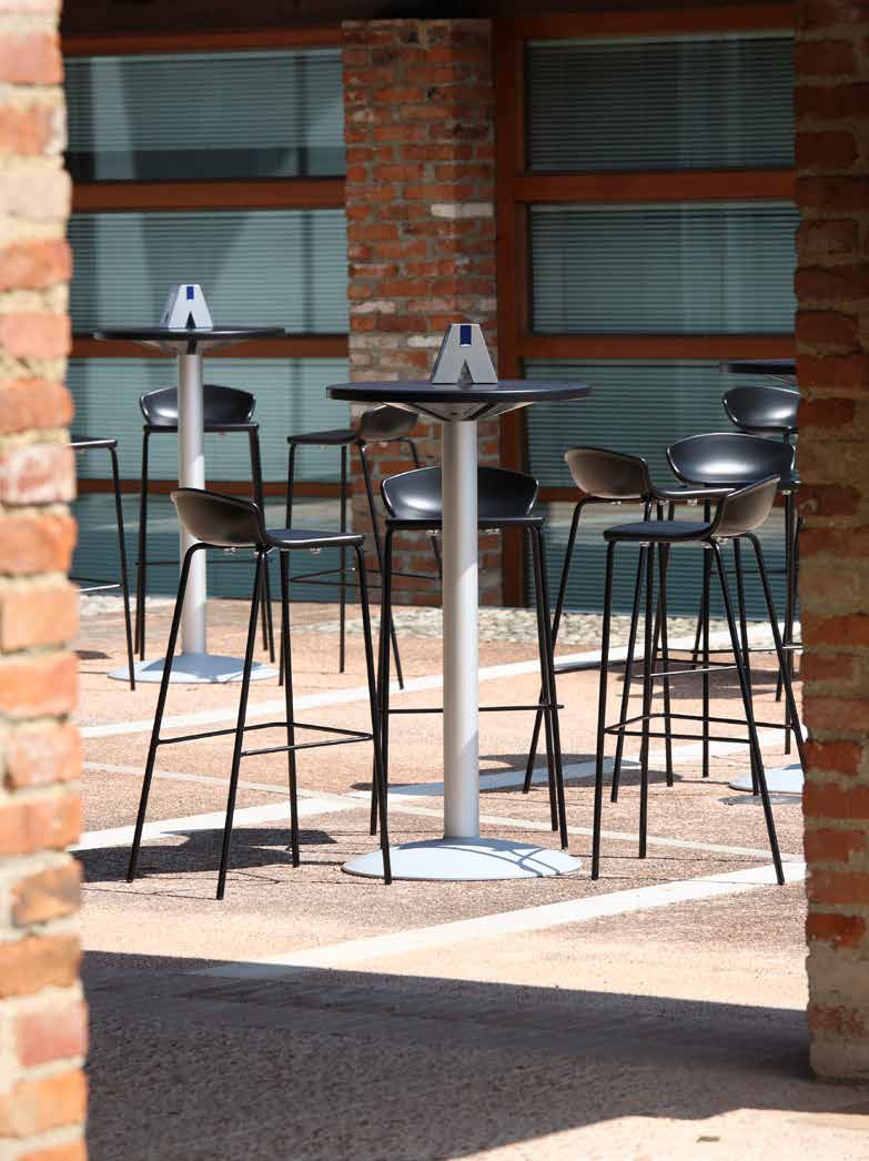 Główna galeria - Stolik kawiarniany, wysoki 110cm firmy GABER fi 60 (8)