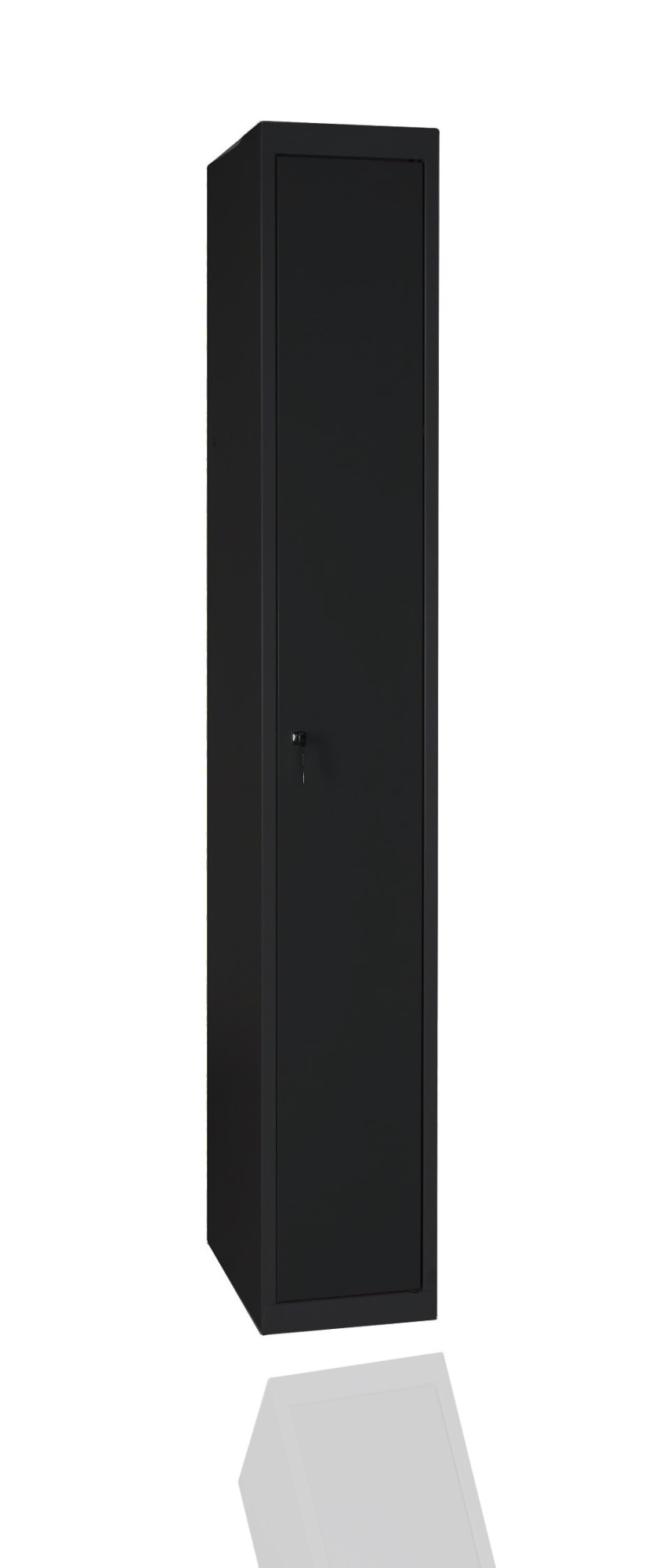 Szafa BHP, szatniowa jednoosobowa firmy PROMEDIF - Czarna