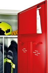 Główna galeria - Szafa BHP, strażacka jednoosobowa firmy PROMEDIF - Dzielona (3)