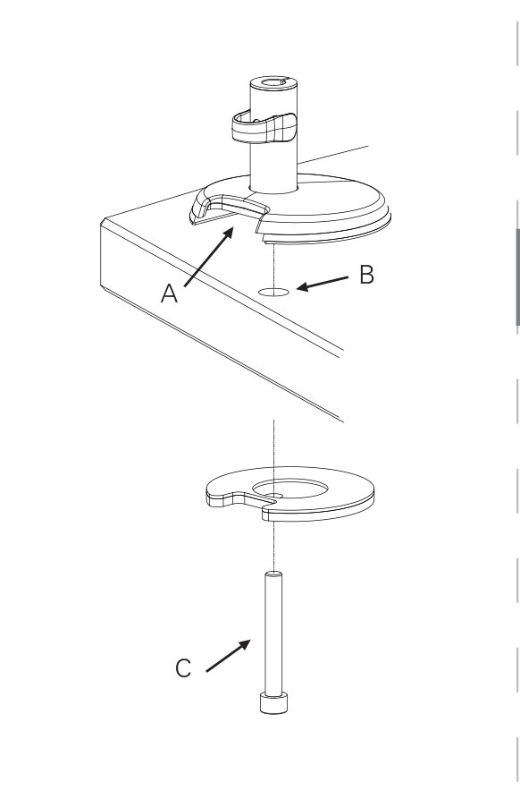 Główna galeria - Uchwyt do monitora HUMANSCALE M2 (2)