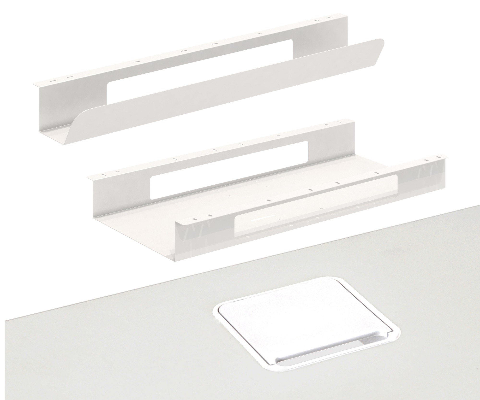 Główna galeria - Biurko Eklipse 1400x700x740 mm (szer x gł x wys) - Dąb Naturalny (7)