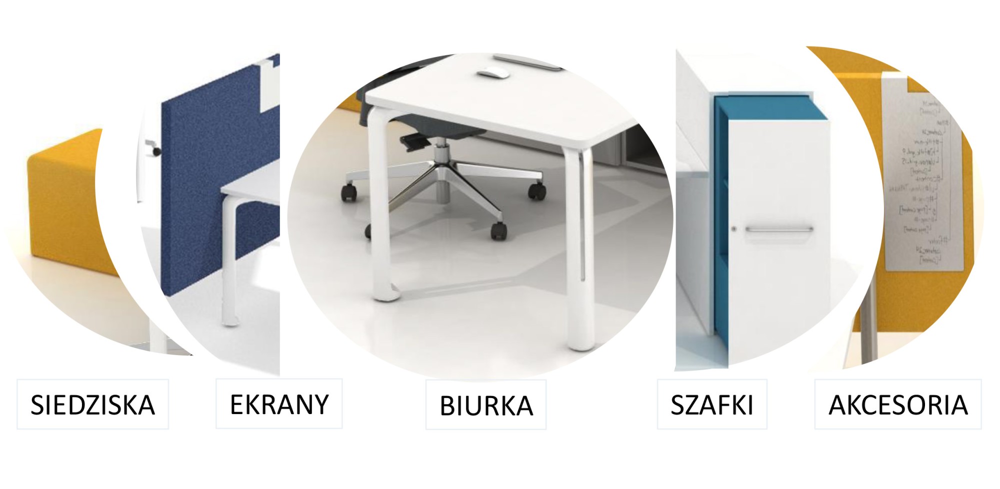 Główna galeria - Biurko Eklipse 1400x700x740 mm (szer x gł x wys) - Dąb Naturalny (18)