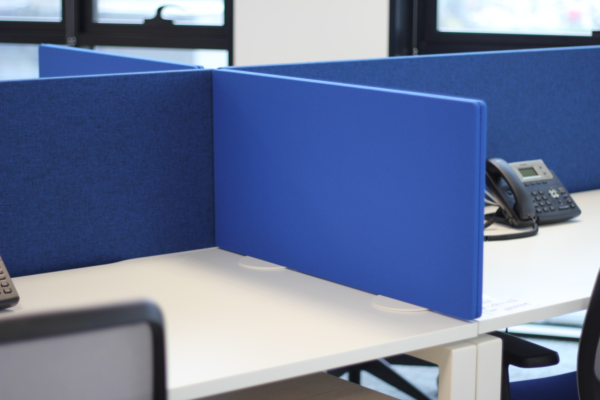 Główna galeria - Przegroda boczna do biurka, Ekran akustyczny Maskot - Tapicerowany 780 x 381 mm (3)