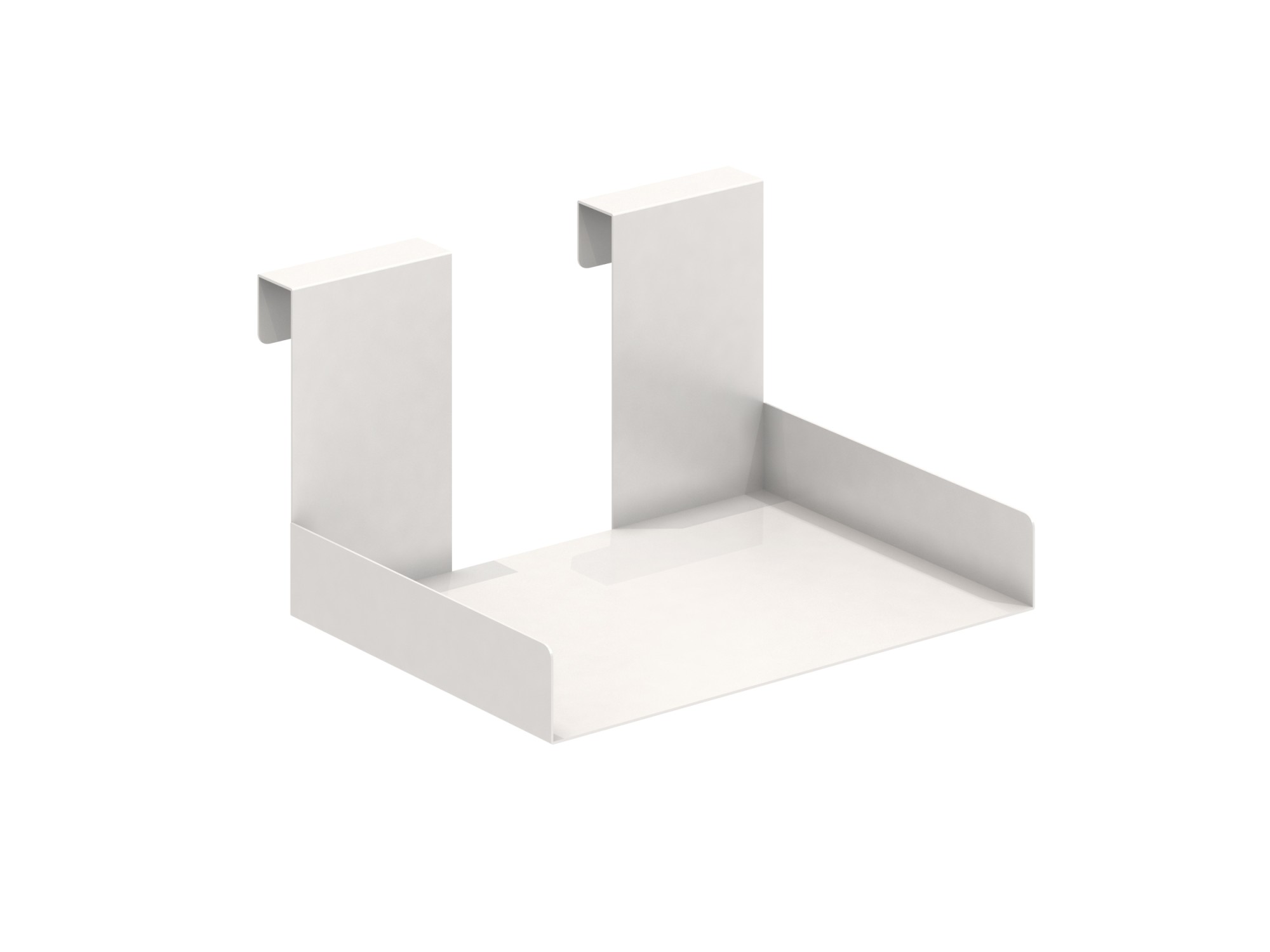 Główna galeria - Półka nakładana na przegrodę biurka, niska półka na dokumenty 330mm x 260mm (3)