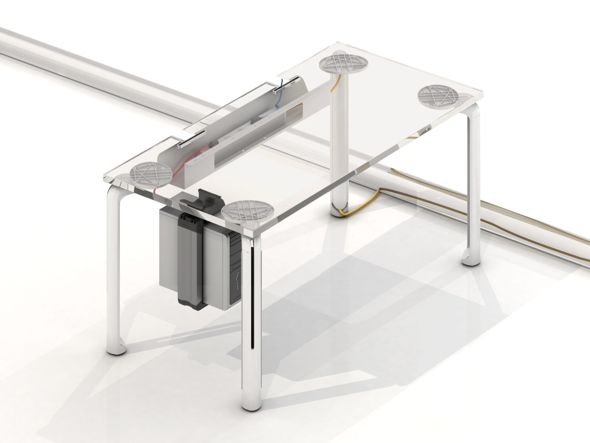 Główna galeria - Biurko Eklipse 1200x800x740 mm (szer x gł x wys) (3)