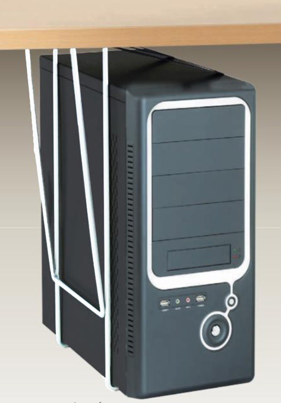 Uchwyt, Wieszak do Komputera MANADE SUP UC V - Biały