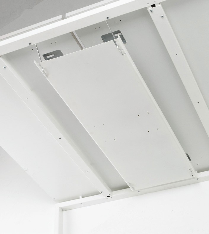 Główna galeria - Biurko Conecto Workbench podwójne 1600 x 1600 x 740mm (szer x gł x wys) (8)