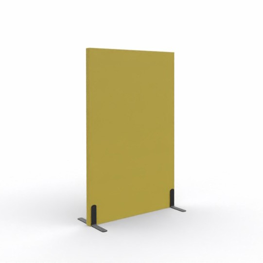 Ścianka podłogowa Softwork Ekran akustyczny tapicerowany 1300 x 800 x 55 mm, bez podstawy, Tkanina Step oliwka