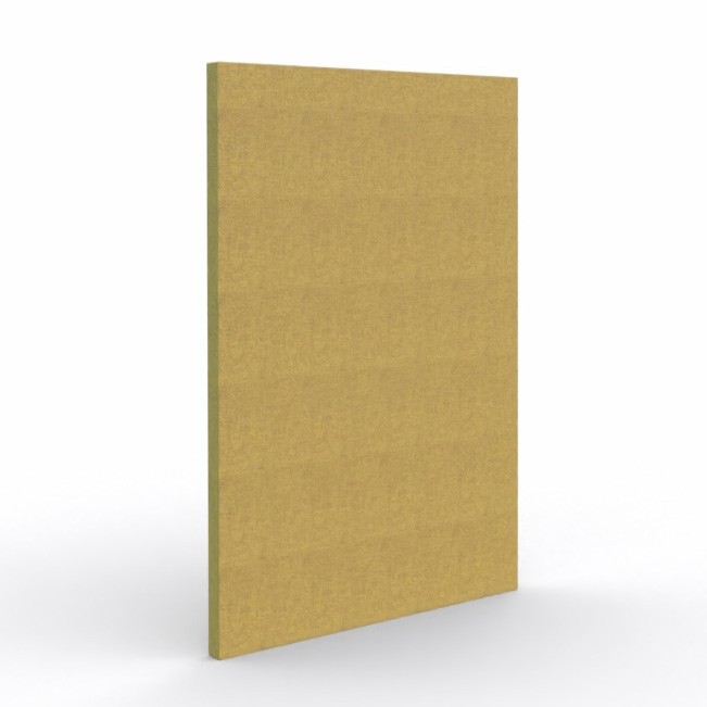 Główna galeria - Ścianka podłogowa Softwork Ekran akustyczny tapicerowany 1300 x 850 x 55 mm, bez podstawy, Tkanina Step / Step melange ochra i ciemnozielony (5)