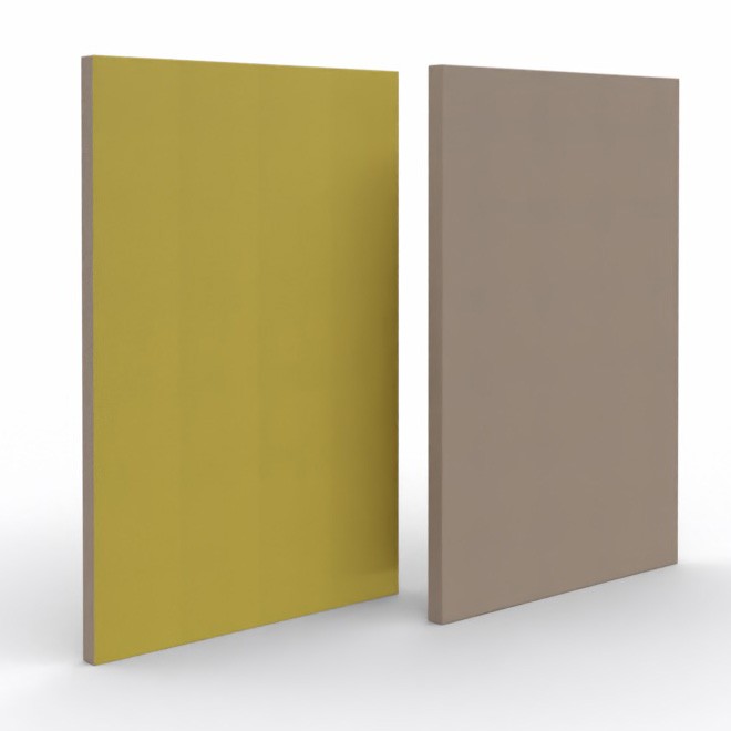 Główna galeria - Ścianka podłogowa Softwork Ekran akustyczny tapicerowany 1300 x 850 x 55 mm, bez podstawy, Tkanina Step oliwka i bazalt (3)