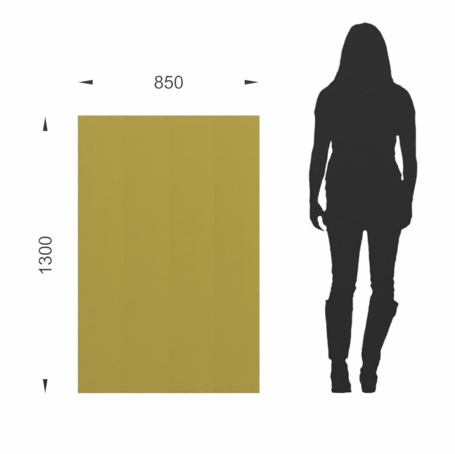 Główna galeria - Ścianka podłogowa Softwork Ekran akustyczny tapicerowany 1300 x 850 x 55 mm, bez podstawy, Tkanina Step oliwka i bazalt (4)