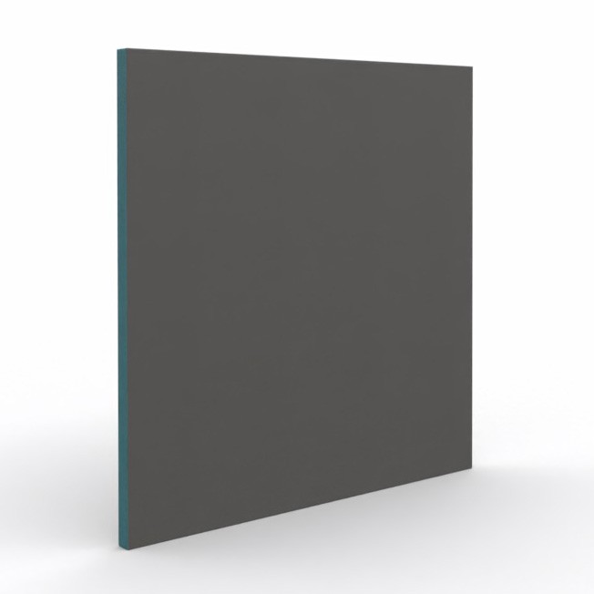 Główna galeria - Ścianka podłogowa Softwork Ekran akustyczny tapicerowany 1300 x 1250 x 55 mm, bez podstawy, Tkanina Step melange turkus i ciemnoszary (4)