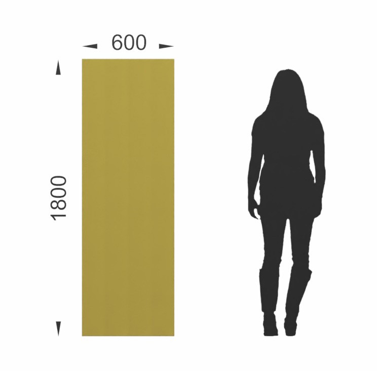 Główna galeria - Ścianka podłogowa Softwork Ekran akustyczny tapicerowany 1800 x 600 x 55 mm, bez podstawy, Tkanina Step oliwka, kamienny (3)