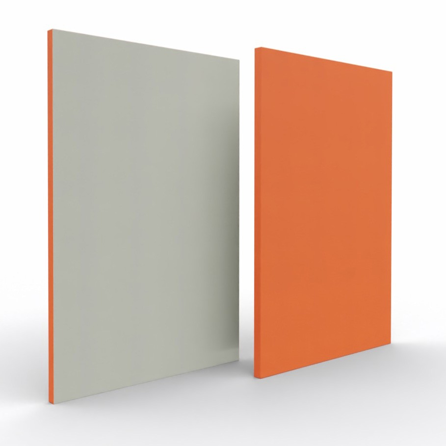 Główna galeria - Ścianka podłogowa Softwork Ekran akustyczny tapicerowany 1800 x 1250 x 55 mm, bez podstawy, Tkanina Step popielaty i pomarańczowy (3)