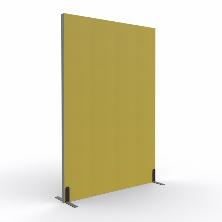 Ścianka podłogowa Softwork Ekran akustyczny tapicerowany 1800 x 1200 x 55 mm, bez podstawy, Tkanina Step oliwka, kamienny