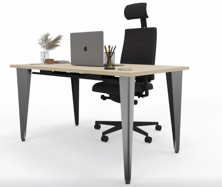 Główna galeria - Kanał kablowy do biurka 1000 mm srebrny (2)