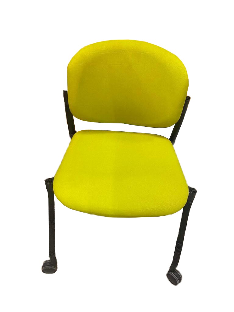 Krzesło konferencyjne NEROLI Nowy Styl - Majencia Kółka bez pulpitu i podłokietników