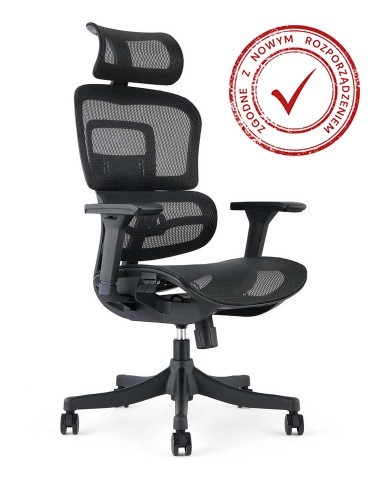 Główna galeria - Ergonomiczny fotel obrotowy ERGOMAN (7)