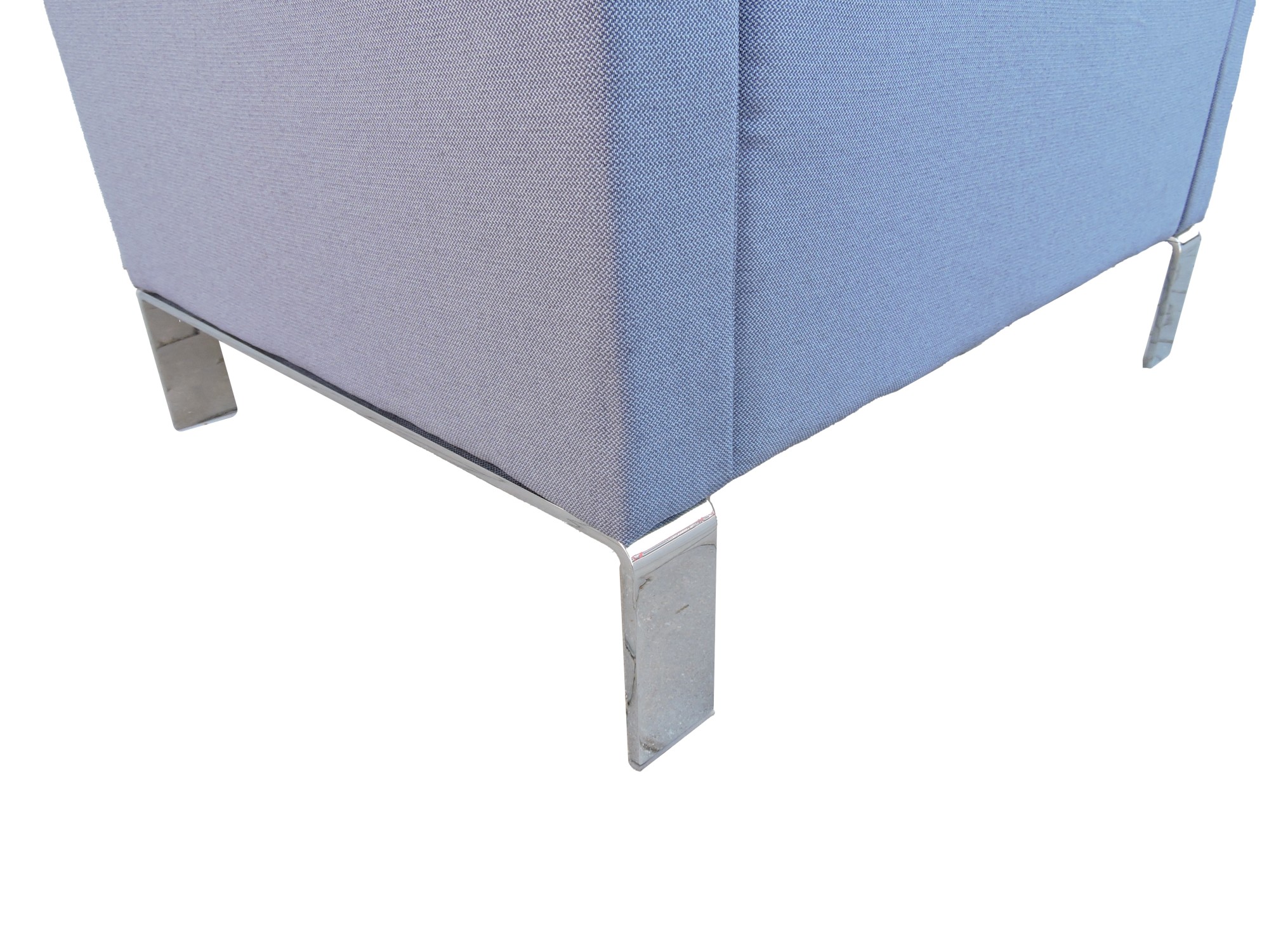 Główna galeria - Fotel Manhattan tapicerowany chromowane nogi (2)