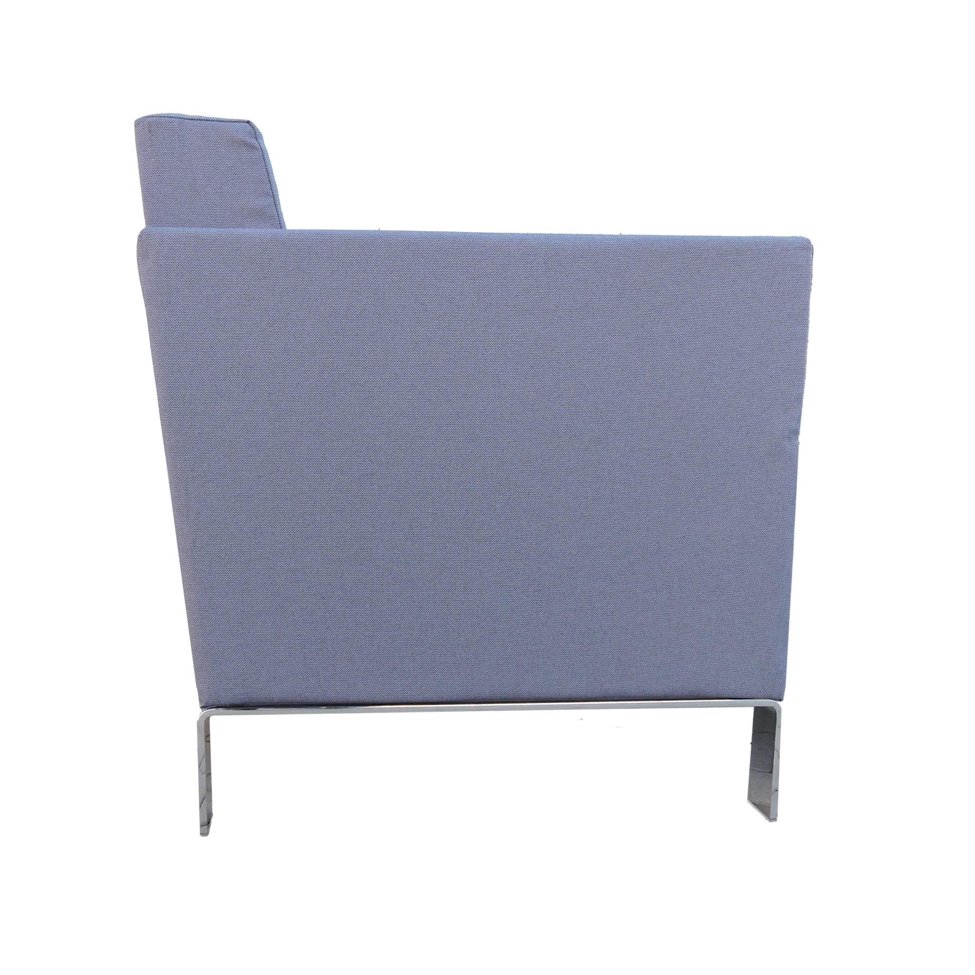 Główna galeria - Fotel Manhattan tapicerowany chromowane nogi (3)