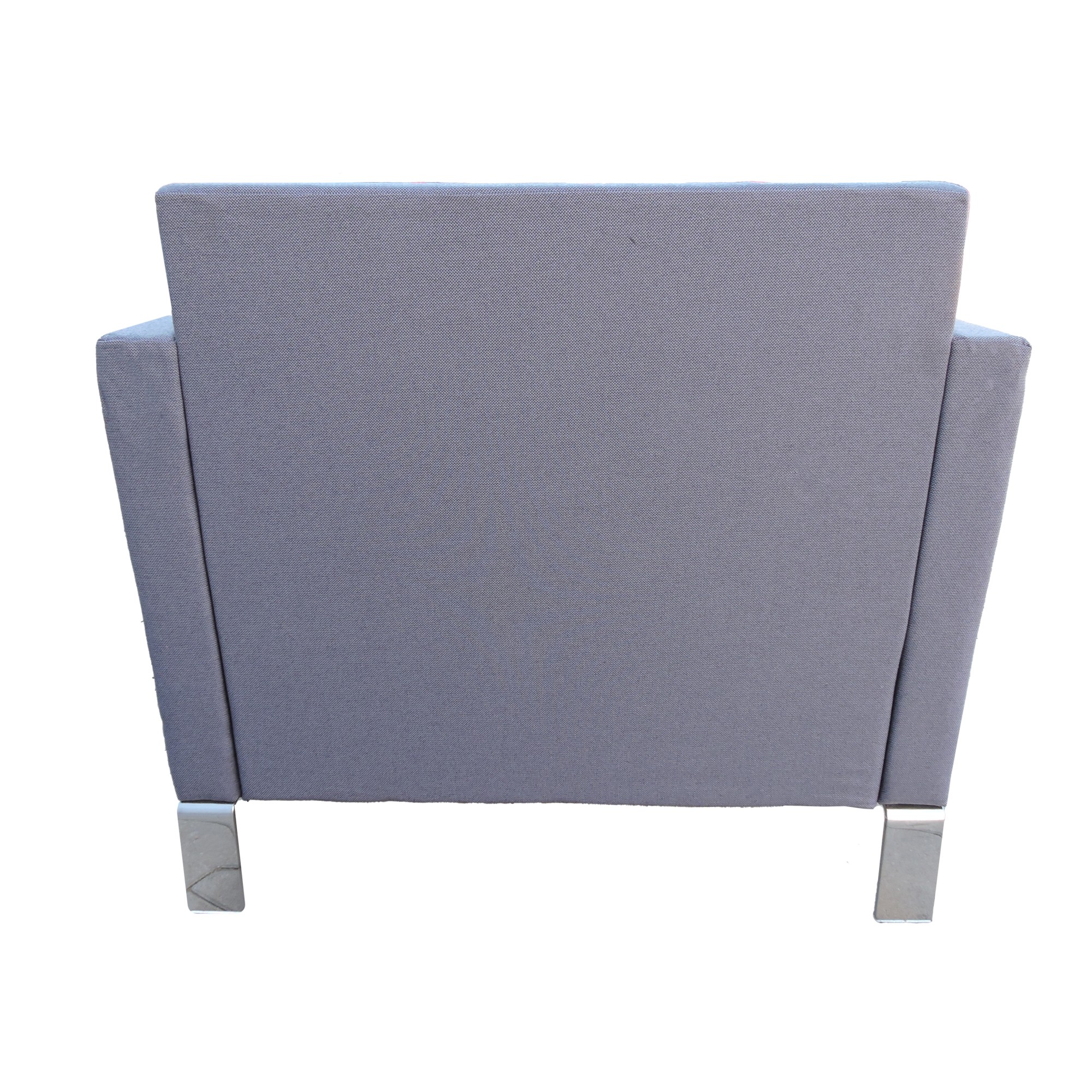 Główna galeria - Fotel Manhattan tapicerowany chromowane nogi (4)