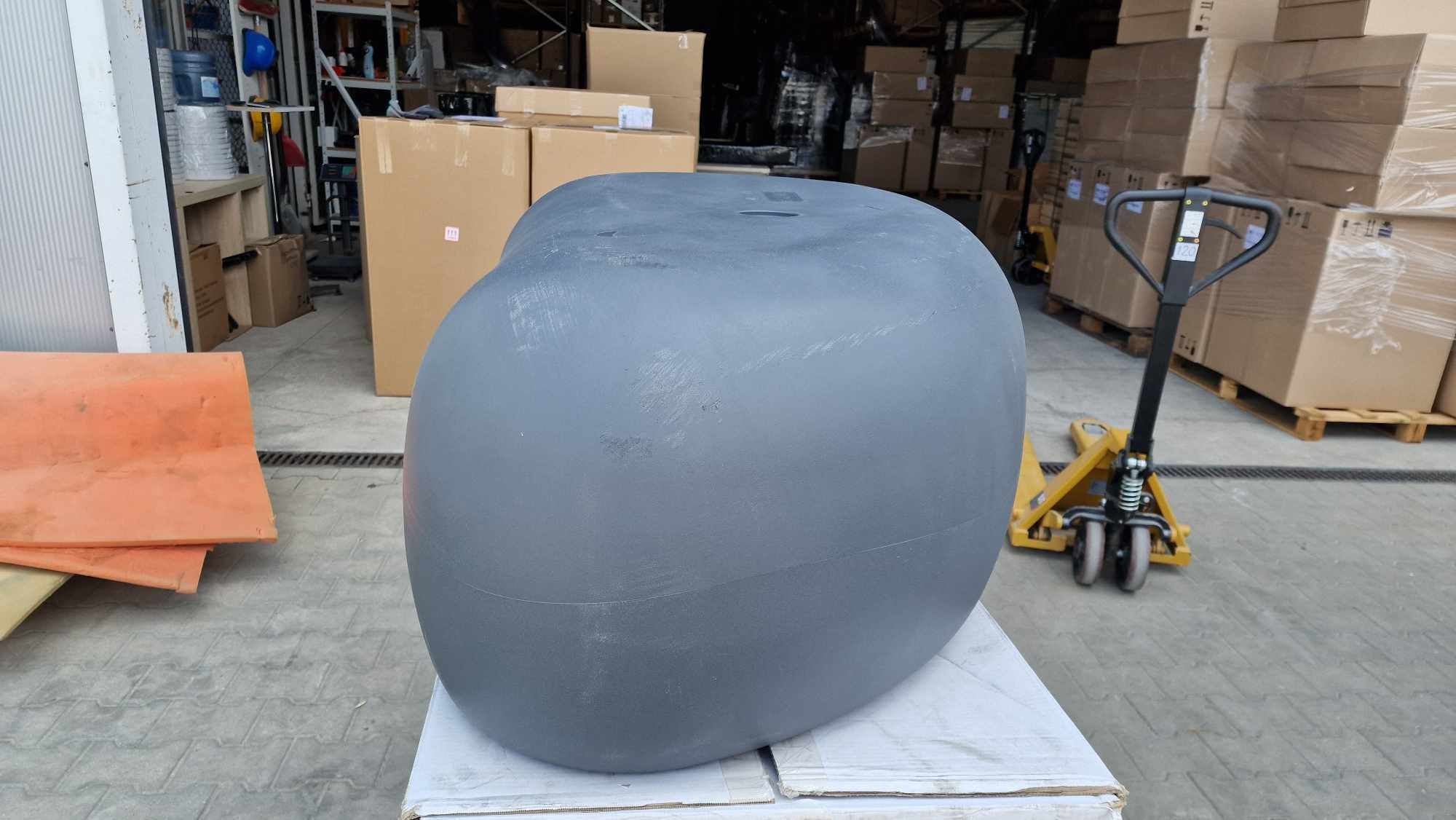 Główna galeria - PUFA z polietylenu FEEK BEAN - Grafitowa (2)