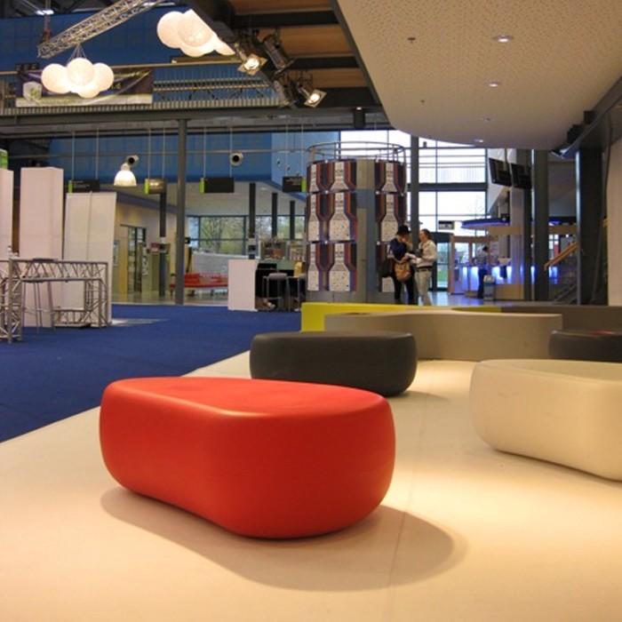 Główna galeria - PUFA z polietylenu FEEK BEAN - Grafitowa (4)