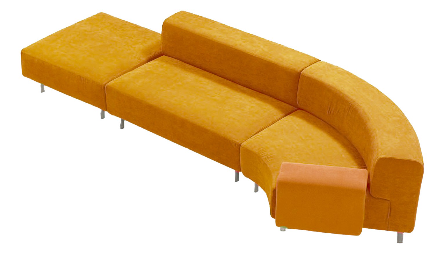Główna galeria - Sofa modułowa Millecento - moduł Łuk wklęsły (4)