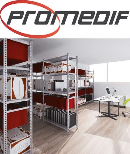 Główna galeria - Regał metalowy, magazynowy 1500x1200x400mm 4 półek 280kg (4)